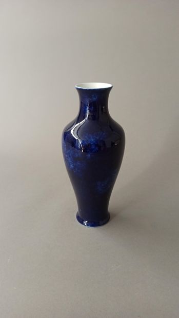 null Sevres

Large porcelain vase of ovoid form on pedestal with handles, later decoration...