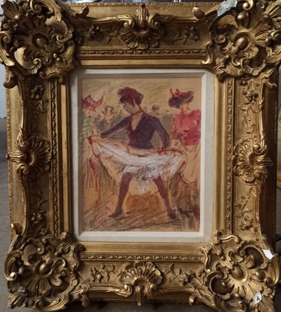 Attributed to Augustin GRASS-MICK (1873-1963)

Dancer

Watercolor...