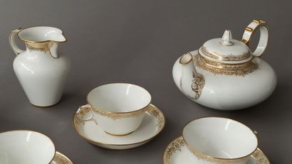 null Sèvres

Service à thé dit service « Peyre » en porcelaine émaillée à décor de...