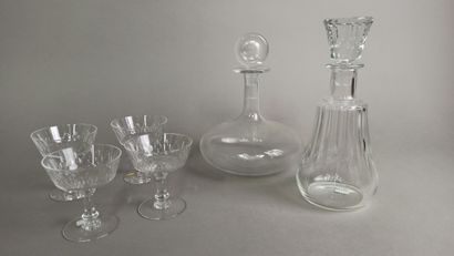 null BACCARAT 

Part of service in crystal including :

- a wine decanter Œnology...