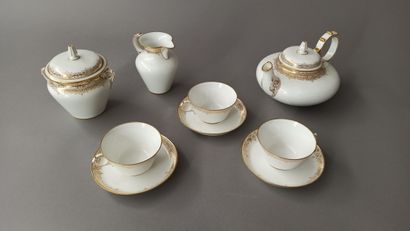 null Sèvres

Service à thé dit service « Peyre » en porcelaine émaillée à décor de...