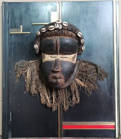 Dan mask, Ivory Coast

Wood with brown patina,...