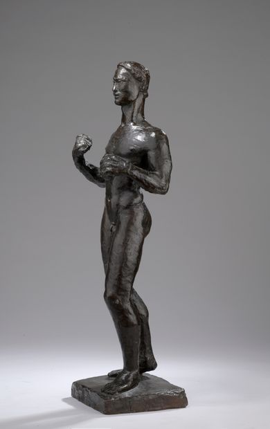 null Joseph-Antoine Bernard (1866-1931) 

Boxeur

Bronze à patine brune.

Modèle...