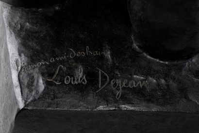 null Louis Dejean (1872-1953) 

Torse de femme

Bronze à patine noire

Signé " Louis...