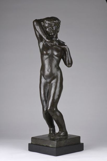 null Joseph-Antoine Bernard (1866-1931) 

Young girl

Model created around 1906

Proof...