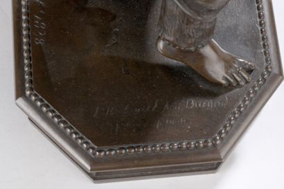 null Jean-Auguste Barre (1811-1896)

La bayadère Amany

Bronze à patine brune

Signé...