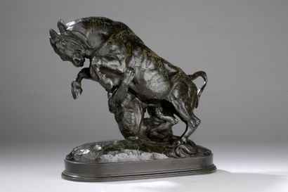 null Antoine Louis Barye (1795-1875)

Bull attacked by a tiger

Model created around...