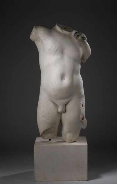 null French school of the XVIIIth century after the antique

Torso

Marble

H. 57,5...