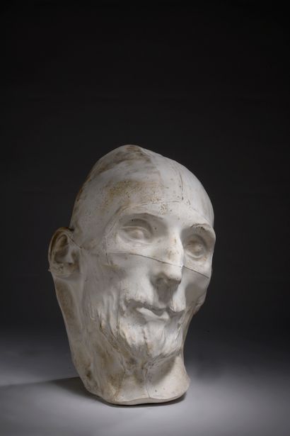 null School of the XIXth century

Mortuary mask of Theodore Gericault (1791-1824)

Plaster

27...