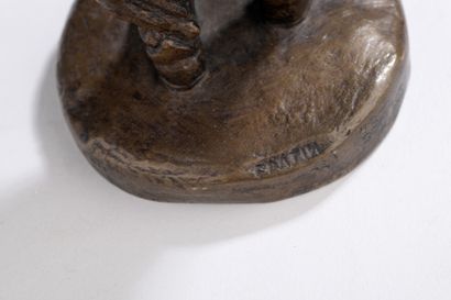 null Christophe Fratin (1801-1864)

Fratin par lui-même

Bronze à patine brun clair

Porte...