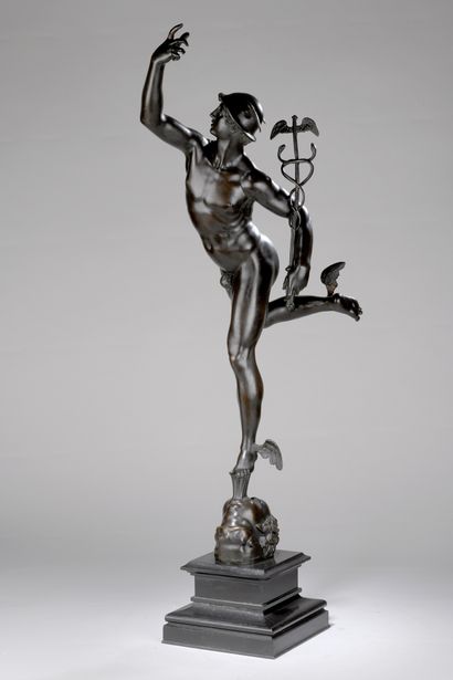 null 19th century French school, after Jean de Bologne known as Giambologna (1529-1608)

Mercury

Bronze...