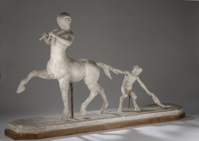null Attributed to Ary Bitter (1883-1973)

Centaur musician and small faun

Workshop...