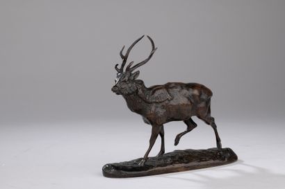 Antoine-Louis Barye (1795-1875)

Deer of...