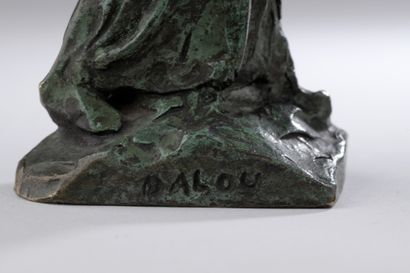 null Aimé-Jules Dalou (1838-1902)

Porteuse de gerbes

Bronze à patine verte

Signé...