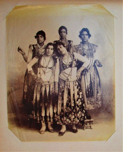 null Album de photographies sur L'Égypte et la Turquie époque 1880. Tirages albuminés...