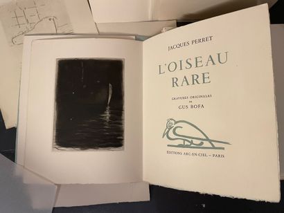 null 
Perret, Jacques -Bofa, Gus. - L'Oiseau rare. Paris, Éditions Arc-en-Ciel, 1952....