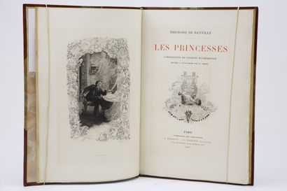 null Banville, Théodore de - Rochegrosse, Georges - Les Princesses. Paris, Ferroud,...