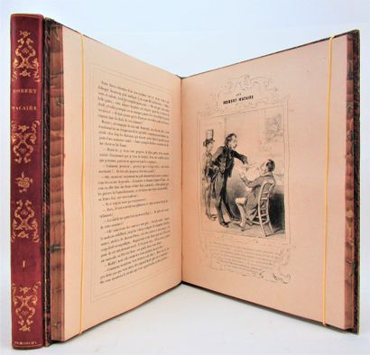 null Daumier. - Les Cent et un Robert-Macaire. Composés et dessinés par M. H. Daumier,...