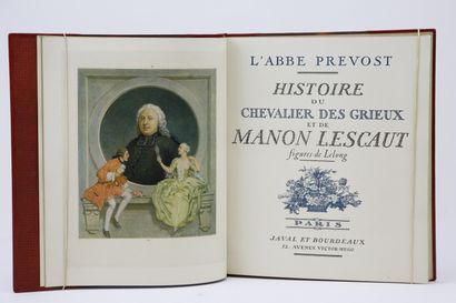 null Prévost, L'Abbé - Lelong, René.- Histoire du chevalier des Grieux et de Manon...