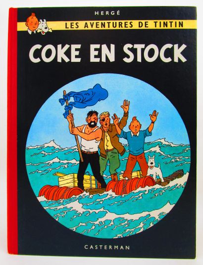 null Hergé. - Les Aventures de Tintin. Coke en stock. Éditions Casterman, 1958, E.O....