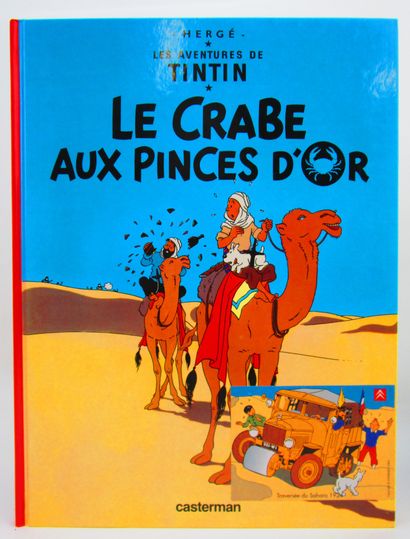 null Hergé. - Les Aventures de Tintin. Le Crabe aux pinces d'or. Éditions Casterman...
