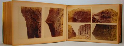null Album photo. (date manuscrite 1891 à 1894). 143 photographies contrecollées...