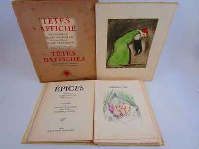 null Réunion d'ouvrages illustrés.

1/ - Goethe - Icart, Louis. - Faust. Paris, Le...