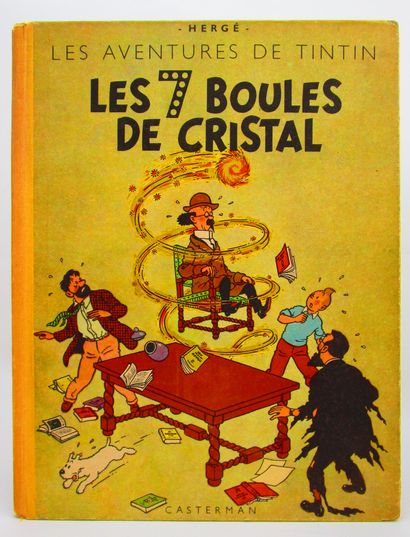 null Hergé. - Les Aventures de Tintin. Les 7 boules de cristal. Éditions Casterman,...