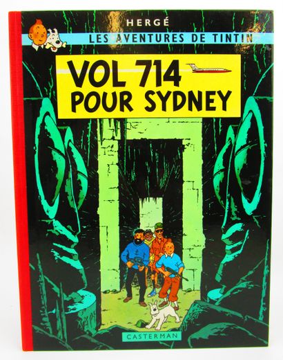 null Hergé. - Les Aventures de Tintin. Vol 714 pour Sydney. Éditions Casterman, 1968,...