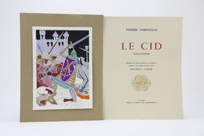 null Corneille, Pierre - L'Hoir, Maurice.- Le Cid. Tragi-comédie. Paris, Pour un...