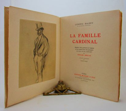 null Halévy, Ludovic - Degas, Edgar. - La Famille Cardinal. Paris, A. Blaizot et...