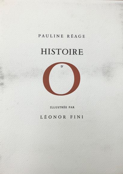 null Réage, Pauline. - Histoire d'O. Paris, Compagnie des Bibliophiles, Cercle du...