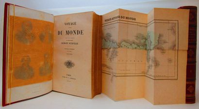 null Dumont D'Urville. - Voyage autour du monde... Paris, Furne et Cie, 1857. 2 volumes...