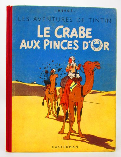 null Hergé. - Les Aventures de Tintin. Le Crabe aux pinces d'or. Éditions Casterman...