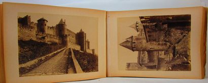 null Album photo. (date manuscrite 1891 à 1894). 143 photographies contrecollées...