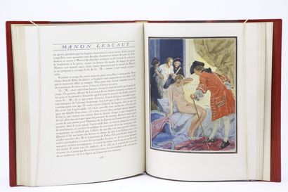 null Prévost, L'Abbé - Lelong, René.- Histoire du chevalier des Grieux et de Manon...