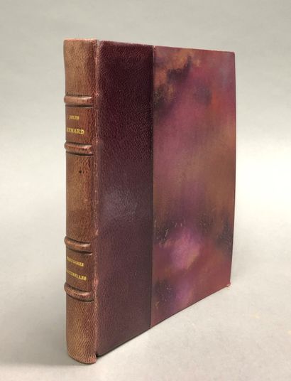 null RENARD (Jules). Histoires naturelles, Paris, Librairie Flammarion, s.d. [1896]

In-12,...