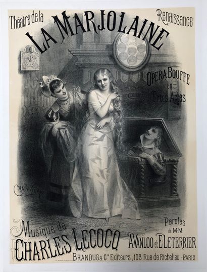 null Charles LECOCQ (1832-1918). The daughter of Madame Angot

Comic opera in three...