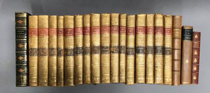 null LOT LIVRES : Delisle (16 vol.) ; Bossuet (1 vol.) ; Louys (1 vol.) ; Lamartine...