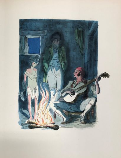 null MÉRIMÉE (Prosper). Carmen illustré et gravé par André Collot, Paris, Chez Marcel...