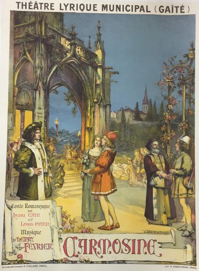 null Rodolphe BERGER (Vienne, 1864-1918). Le Chevalier d’Eon 

Opéra-comique en 4...