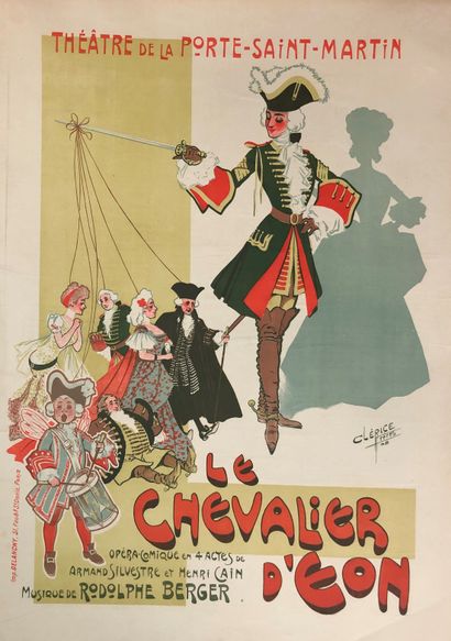 null Rodolphe BERGER (Vienne, 1864-1918). Le Chevalier d’Eon 

Opéra-comique en 4...