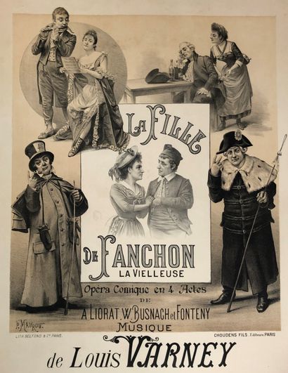 null Louis VARNEY (1845-1908). Fanfan-La-Tulipe

Opéra-comique en trois actes sur...
