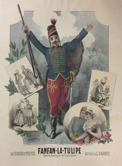 Louis VARNEY (1845-1908). Fanfan-La-Tulipe

Opéra-comique...