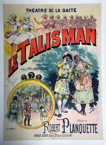 null Robert PLANQUETTE (1848-1903). Le Capitaine Thérèse

comic opera in three acts,...