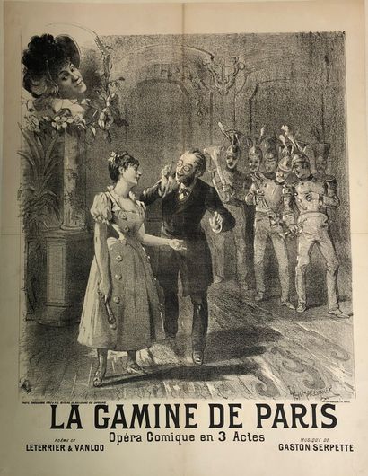 null Gaston SERPETTE (1846-1904). Le manoir de Pictordu 

Opérette en trois actes...