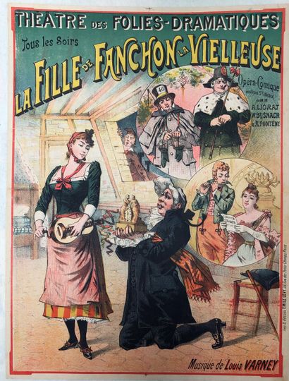 null Louis VARNEY (1845-1908). Fanfan-La-Tulipe

Comic opera in three acts on a libretto...