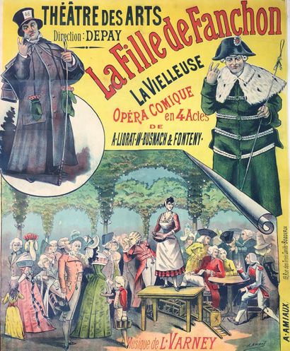 null Louis VARNEY (1845-1908). Fanfan-La-Tulipe

Comic opera in three acts on a libretto...