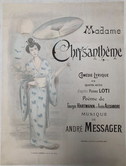 null André MESSAGER. La Béarnaise

Comic opera in three acts, lyrics by E. Leterrier...