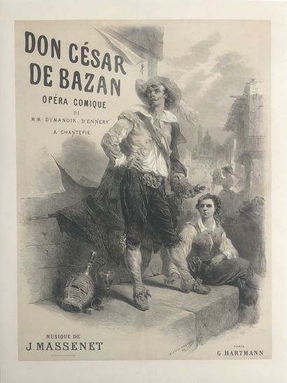 null Jules MASSENET (1842-1912). Don César de Bazan 

Opéra-comique en trois actes...